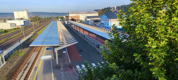 Fotovoltaická elektrárna - přístřešky dopravního terminálu
