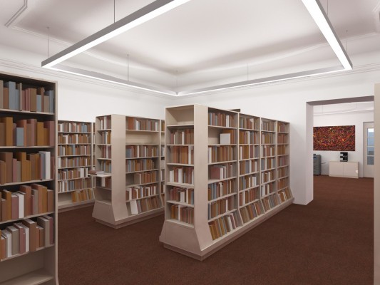 Vizualizace knihovny Františka Kožíka