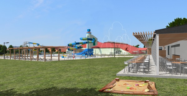 CPA Delfín Uherský Brod - venkovní bazény - záměr č. 71