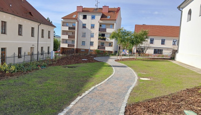 Hospodaření se srážkovými vodami - kostel Mistra Jana Husa - záměr. č 306