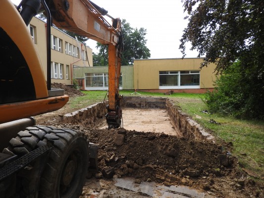 Hospodaření se srážkovými vodami - ZŠ Na Výsluní