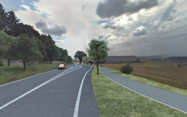 Zklidňující opatření na vjezdech do města - záměr č. 260