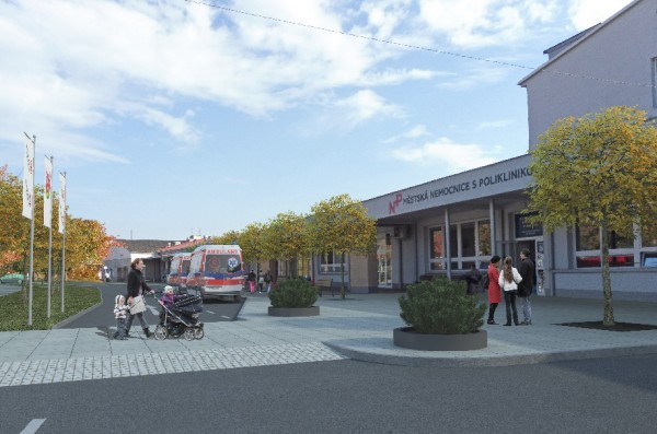 Parkoviště u Městské nemocnice s poliklinikou (ulice Partyzánů) - záměr č. 284