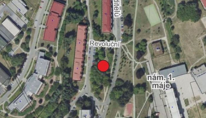 Patrové parkoviště Revoluční - IZ č. 342