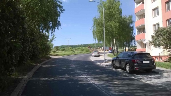 Parkoviště v ul. Na Chmelnici