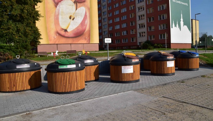 Vybudování systému sběru KO prostřednictvím polopodzemních kontejnerů - záměr č. 257