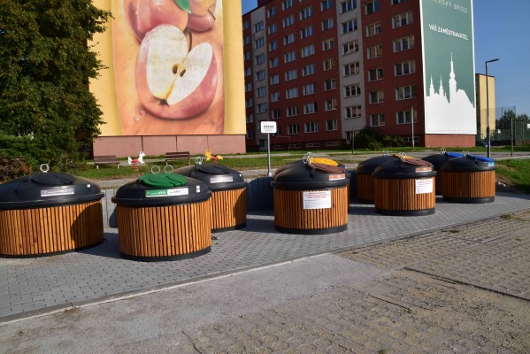 Vybudování systému sběru KO prostřednictvím polopodzemních kontejnerů - záměr č. 257