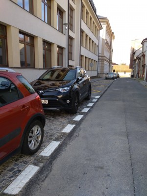 Parkoviště ulice Pecháčkova Uherský Brod