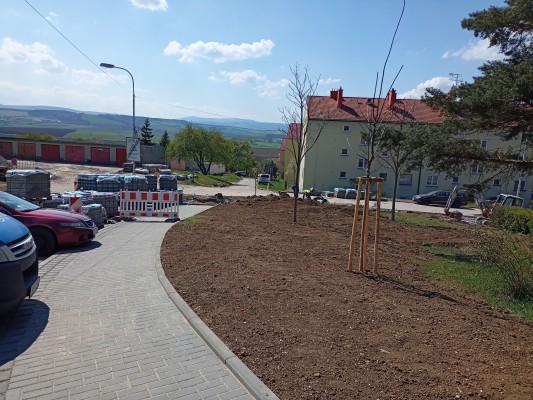 Chodníky v rekonstrukci