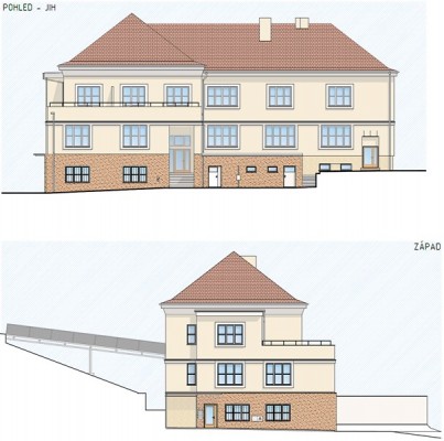 Rekonstrukce domu č. p. 1066 pro sociální bydlení a služby - záměr č. 255