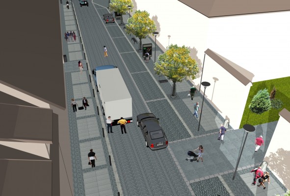 Rekonstrukce ulice Moravské - záměr č. 138