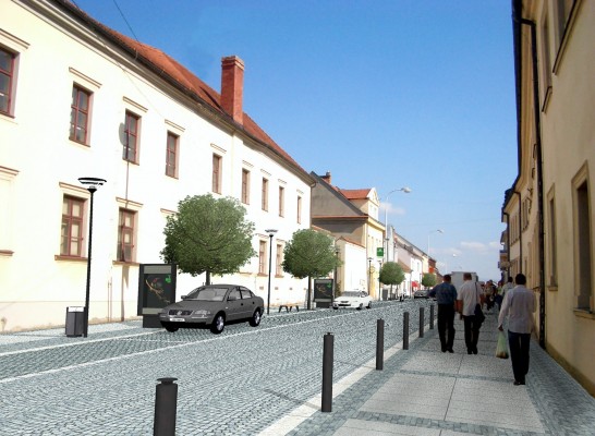 Rekonstrukce ulice Moravské - záměr č. 138