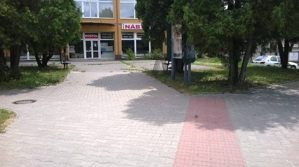 Náměstí před rekonstrukcí