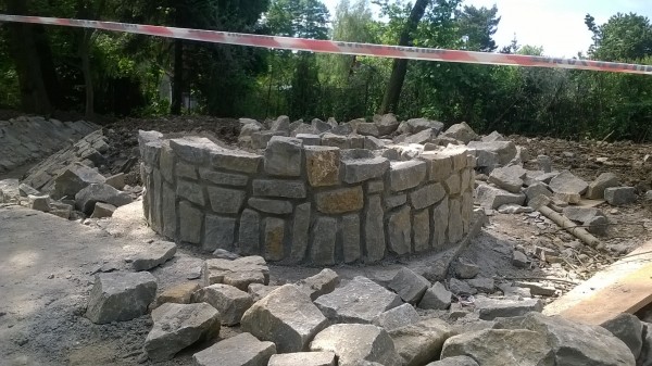 Úprava studánky "Amerika" a jejího okolí v Uherském Brodě