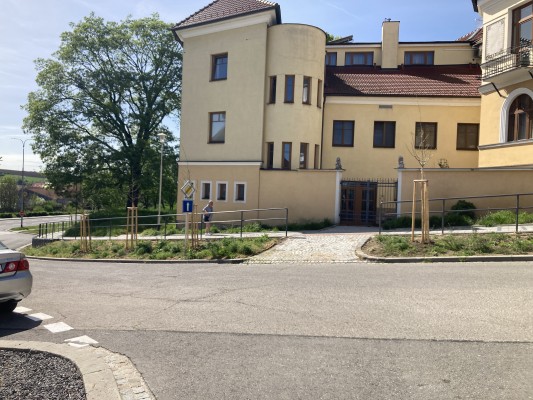 Ul. Bří. Lužů po realizaci (2025, vlastní fotografie)