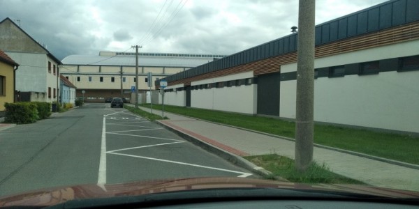 Ul. Slovácká před realizací