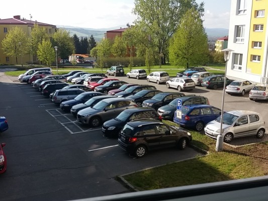 Rozšíření parkoviště v areálu Městské nemocnice s poliklinikou